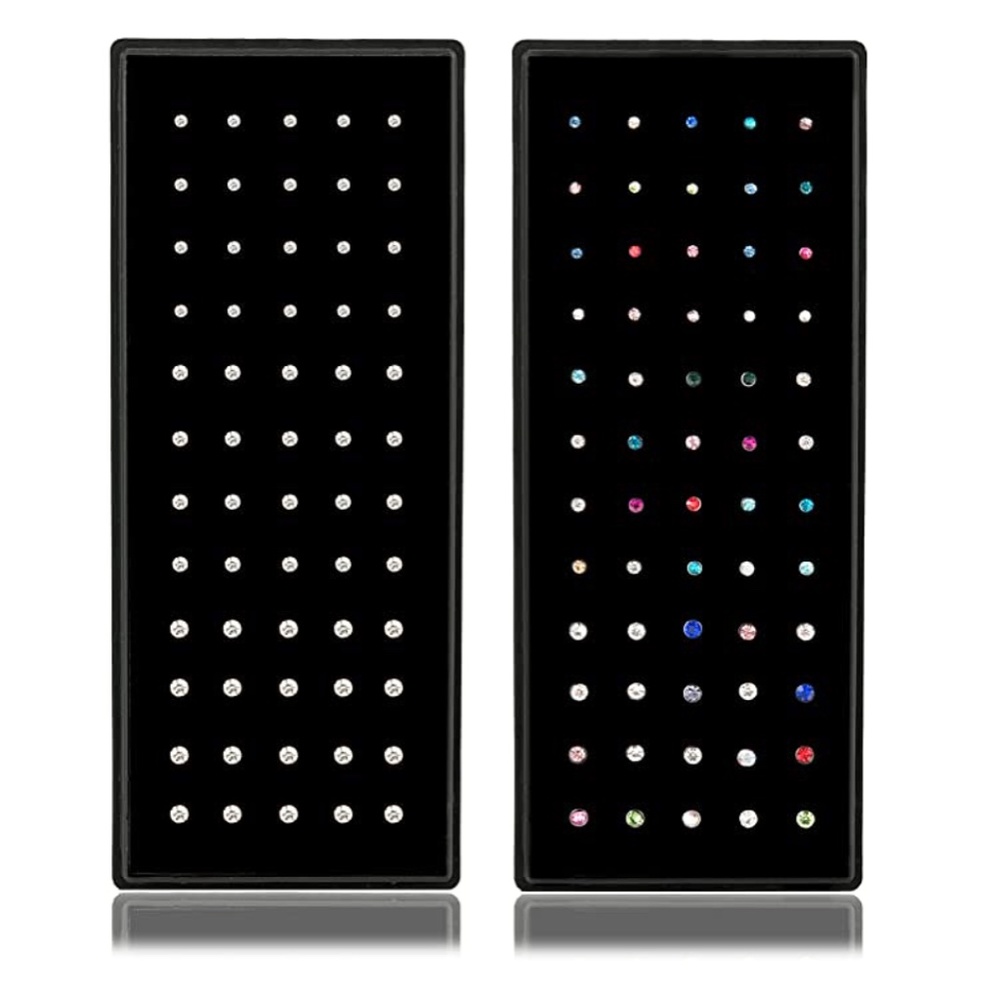 Pack Of 60 361L Surgical Steel 22g Nose Studs NWT - Picture 4 of 16